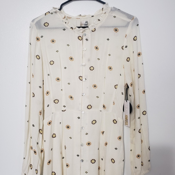 Nwt Amuse Society "Bel-Air" Maxi Dress - Picture 8 of 12